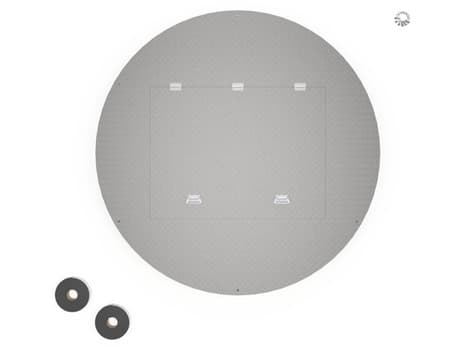 72” Diameter Hinged Door Covers