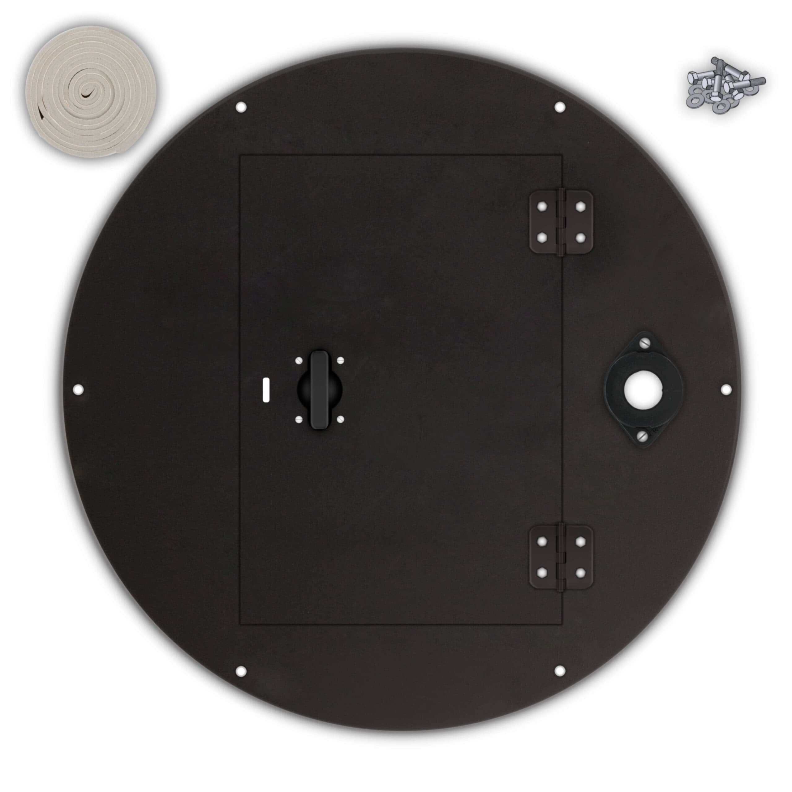 30” Diameter Hinged Door Covers